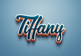 Cursive Name DP: Tiffany