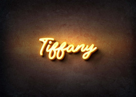 Glow Name Profile Picture for Tiffany