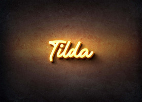 Glow Name Profile Picture for Tilda