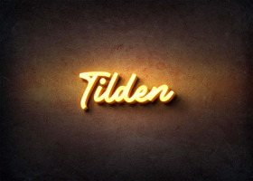 Glow Name Profile Picture for Tilden