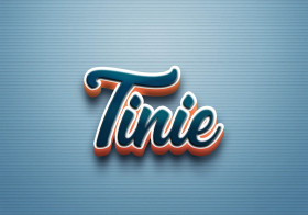 Cursive Name DP: Tinie