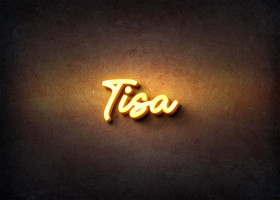 Glow Name Profile Picture for Tisa