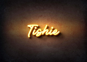 Glow Name Profile Picture for Tishie