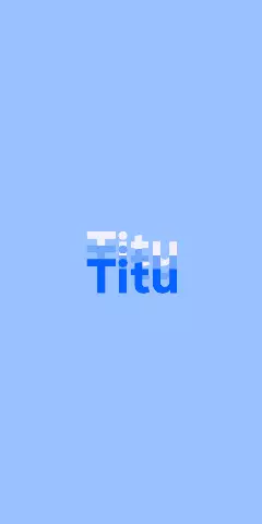 Name DP: Titu