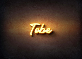 Glow Name Profile Picture for Tobe