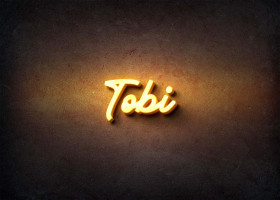Glow Name Profile Picture for Tobi