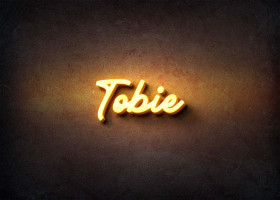 Glow Name Profile Picture for Tobie