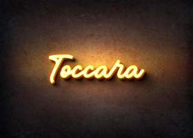 Glow Name Profile Picture for Toccara