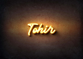 Glow Name Profile Picture for Tohir
