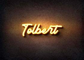 Glow Name Profile Picture for Tolbert