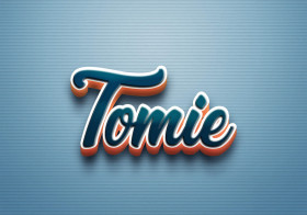 Cursive Name DP: Tomie