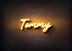 Glow Name Profile Picture for Tommy