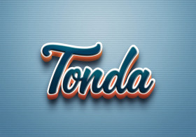 Cursive Name DP: Tonda