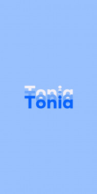 Name DP: Tonia