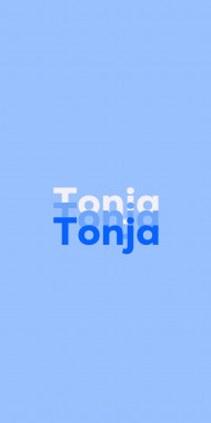 Name DP: Tonja