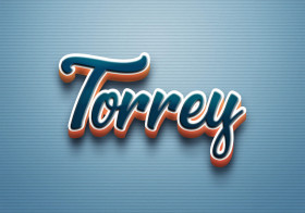 Cursive Name DP: Torrey