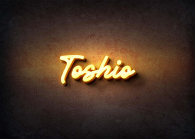 Glow Name Profile Picture for Toshio