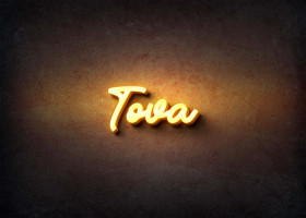 Glow Name Profile Picture for Tova