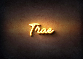 Glow Name Profile Picture for Trae