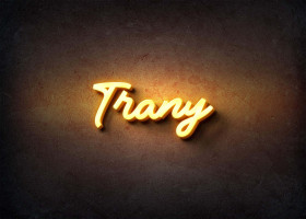 Glow Name Profile Picture for Trany