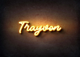 Glow Name Profile Picture for Trayvon