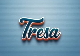 Cursive Name DP: Tresa