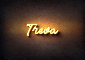 Glow Name Profile Picture for Treva
