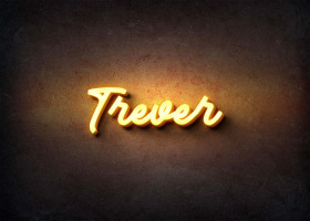 Glow Name Profile Picture for Trever