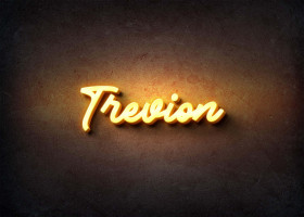 Glow Name Profile Picture for Trevion