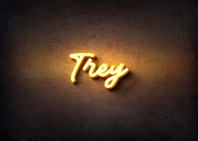 Glow Name Profile Picture for Trey