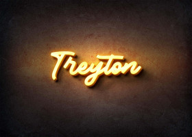 Glow Name Profile Picture for Treyton