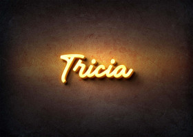 Glow Name Profile Picture for Tricia