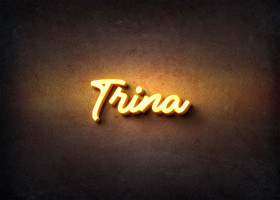Glow Name Profile Picture for Trina
