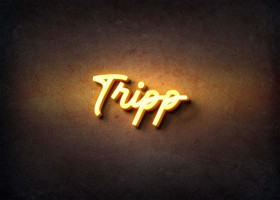 Glow Name Profile Picture for Tripp