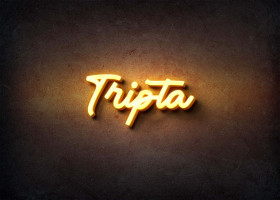 Glow Name Profile Picture for Tripta
