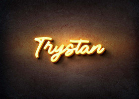 Glow Name Profile Picture for Trystan