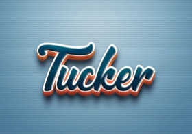 Cursive Name DP: Tucker