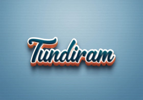 Cursive Name DP: Tundiram