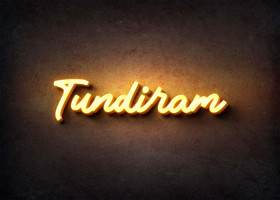 Glow Name Profile Picture for Tundiram
