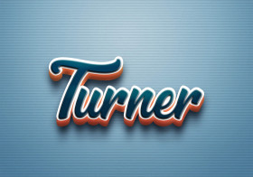 Cursive Name DP: Turner