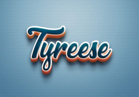 Cursive Name DP: Tyreese