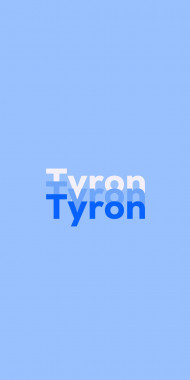 Name DP: Tyron
