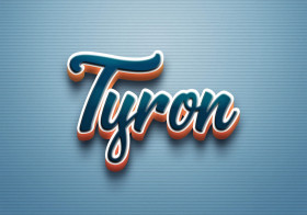 Cursive Name DP: Tyron