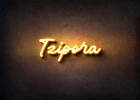 Glow Name Profile Picture for Tzipora