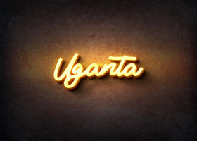 Glow Name Profile Picture for Uganta
