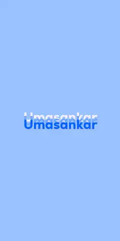 Name DP: Umasankar