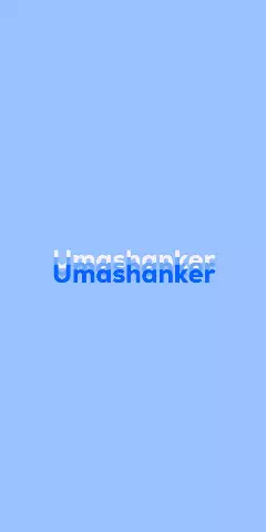 Name DP: Umashanker