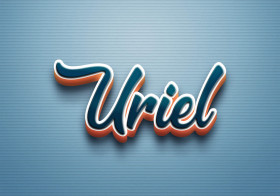 Cursive Name DP: Uriel