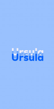 Name DP: Ursula