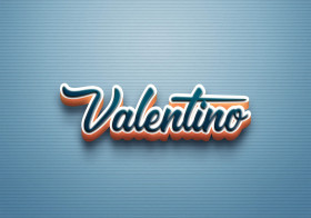Cursive Name DP: Valentino